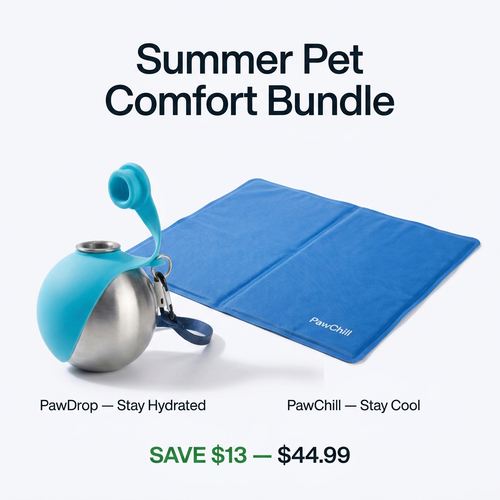 Summer Pet Comfort Bundle - PawDrop & PawChill